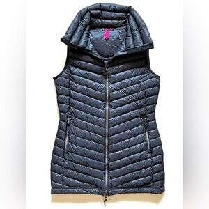SKHOOP Ultra Lightweight quilted down long vest